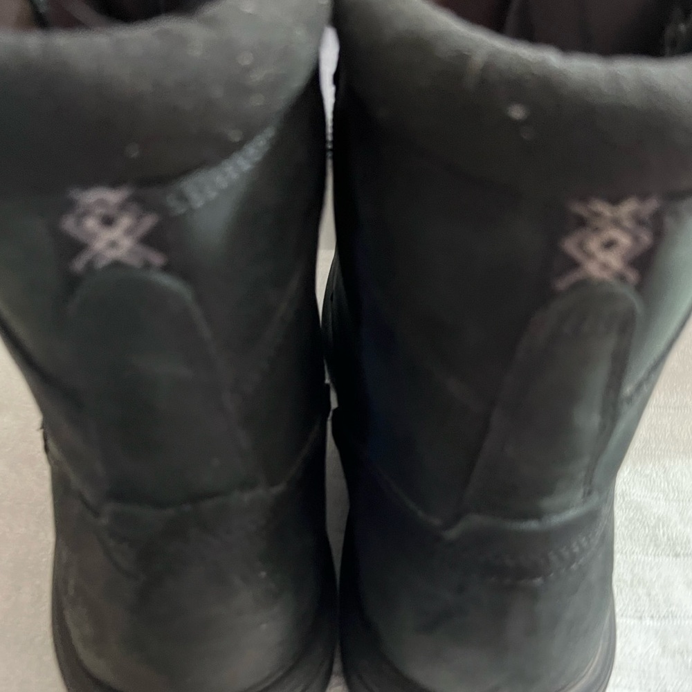 Black Leather Boots